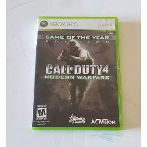Call Of Duty Modern Warfare 4 For Xbox 360 Game Of The Year Edition Case Only